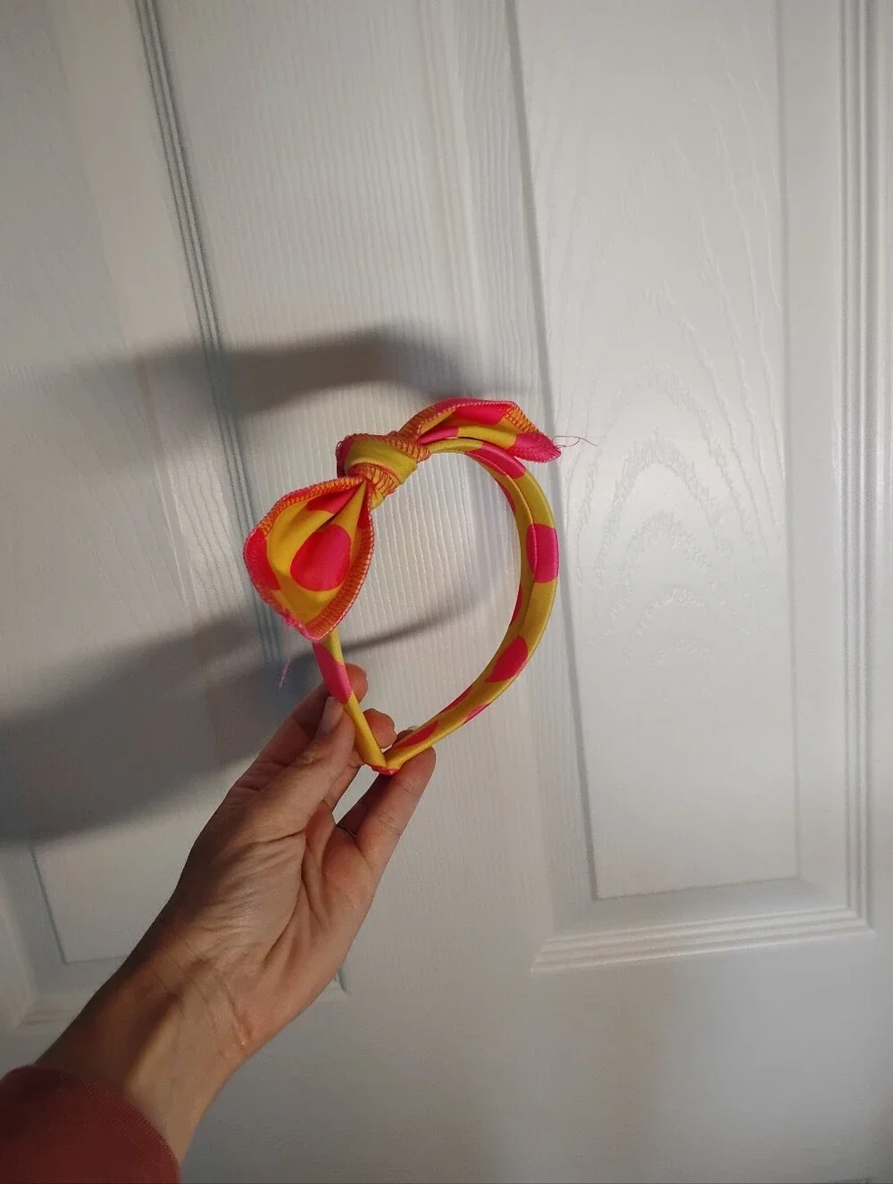 Bright Pink And Yellow Girls' Dance Costume